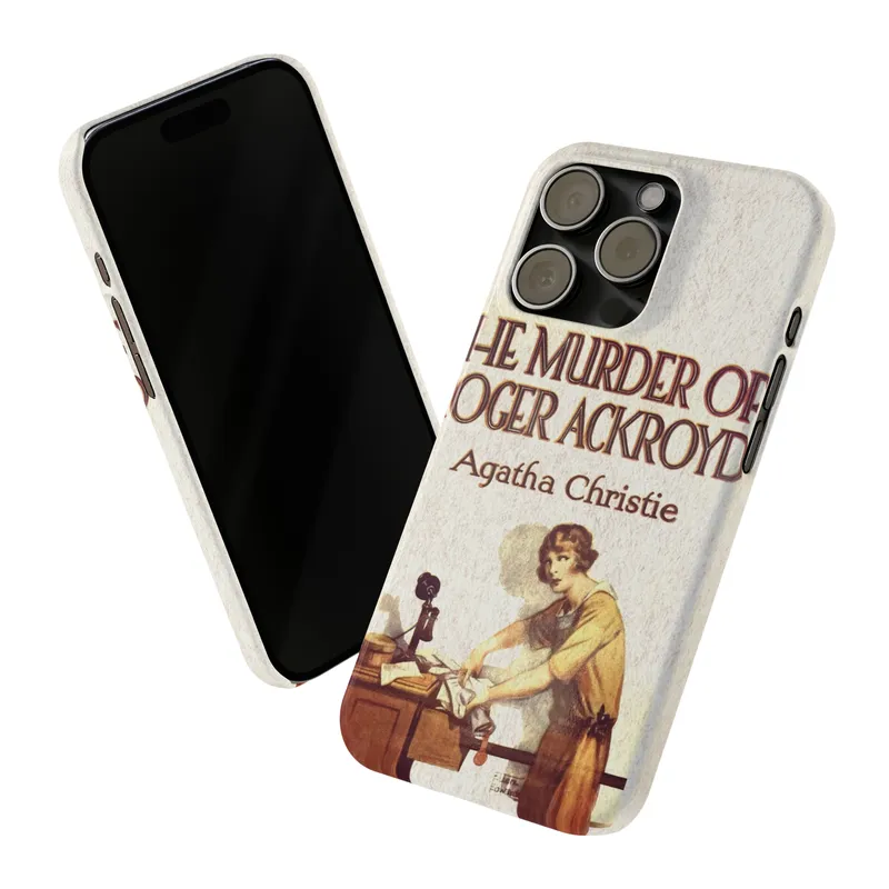 Agatha Christie The Murder of Roger Ackroyd Phone Case