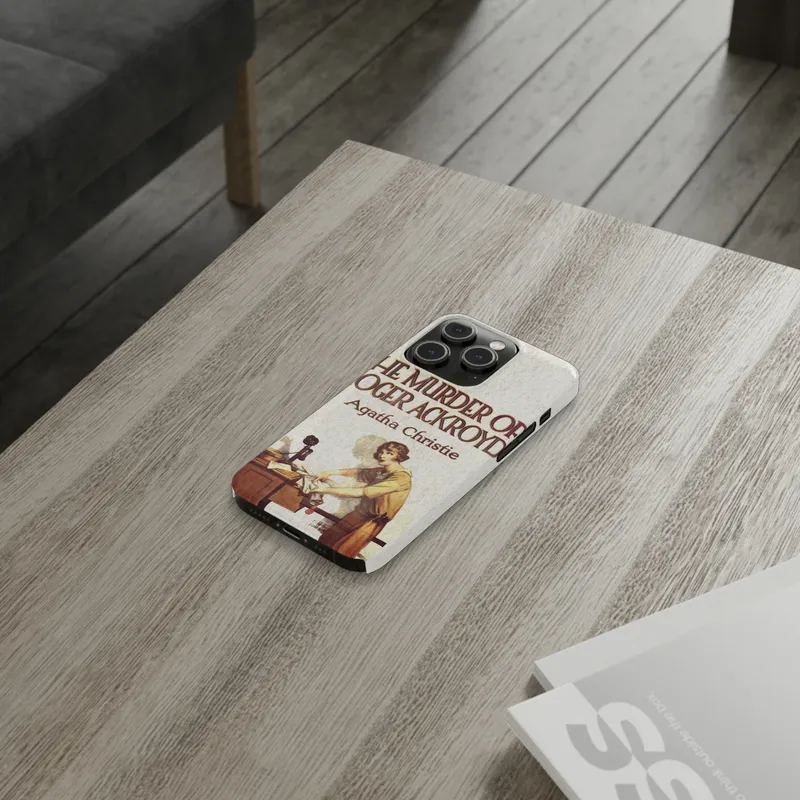 Agatha Christie The Murder of Roger Ackroyd Phone Case
